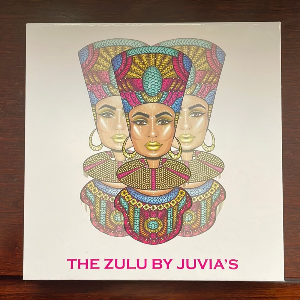Never been used THE ZULU eyshadow palette by Juvias Place !!! Very colorful!
